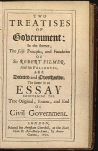 John Locke: Two Treatises of Government